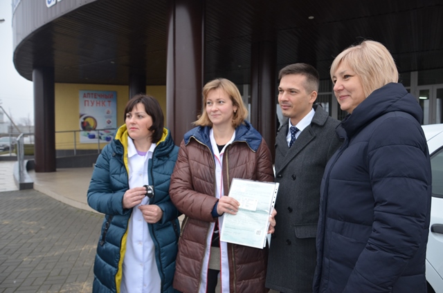 Кушугумська амбулаторія отримала ще один новий автомобіль